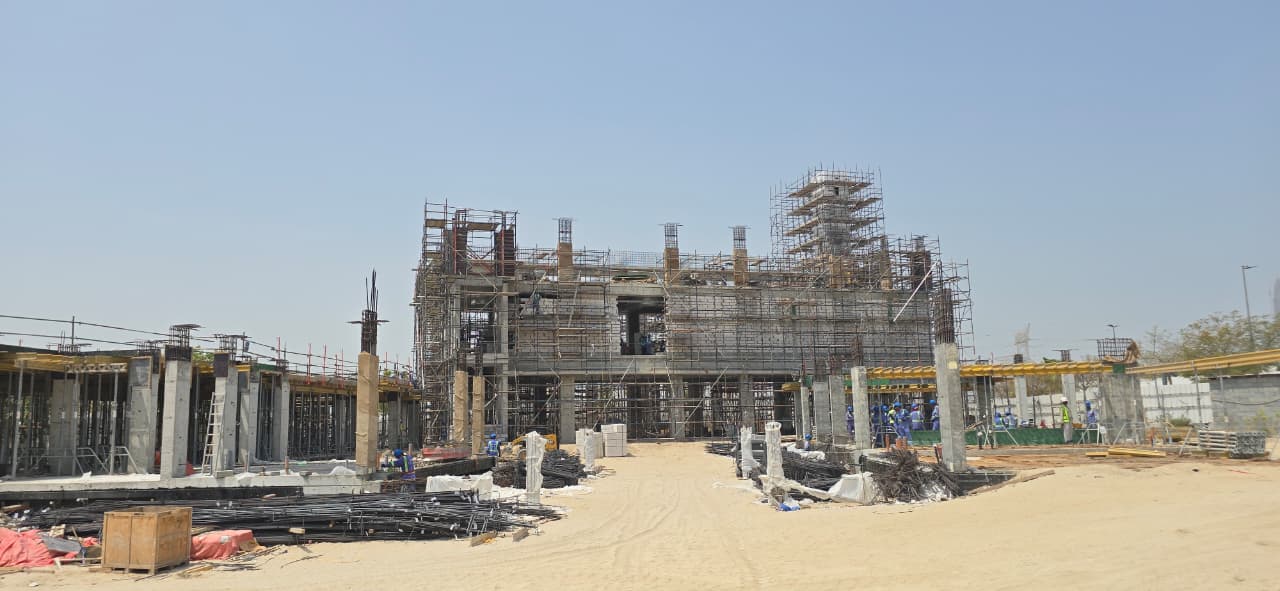 Work in progress - Azizi Riviera Mosque
